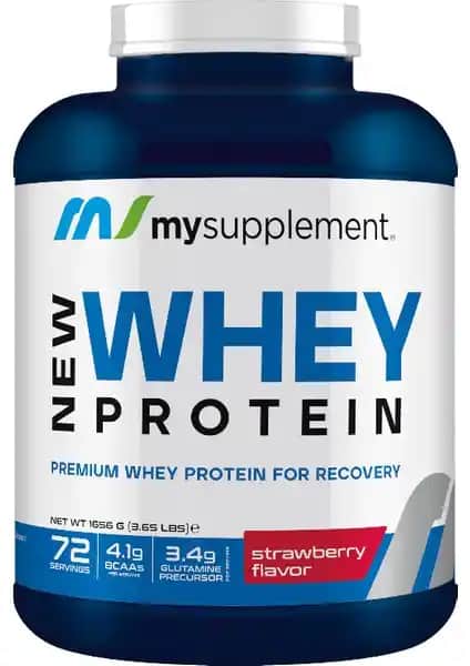 MySupplement Whey Protein Tozu Çilek Aromasıyla Güç ve Lezzet Bir Arada