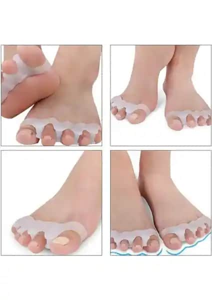 Nakres silikon bunyon ayırıcı ile ayak deformasyonlarını önleyin ve konforu artırın