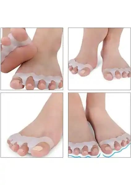 Nakres silikon bunyon ayırıcı ile ayak deformasyonlarını önleyin ve konforu artırın