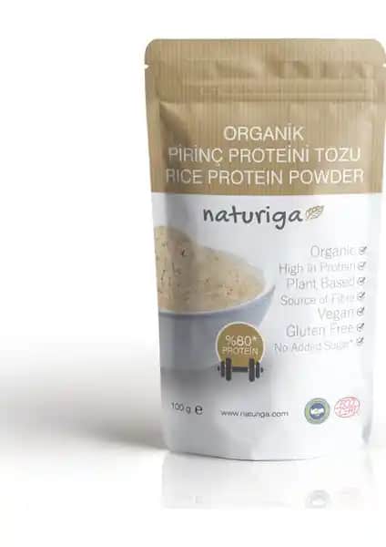 Naturiga Organik Pirinç Proteini Tozu: Sağlıklı ve Doğal Bitkisel Protein Alternatifi