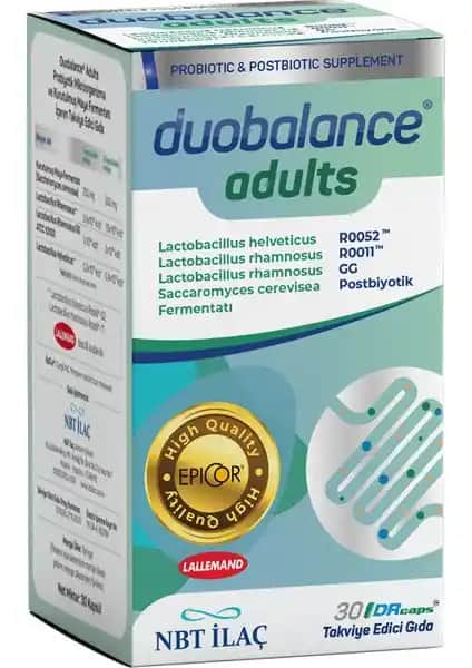 NBT Life Duobalance Adults 30 Kapsül ile Bağırsaklarınızı Doğal Yolla Destekleyin