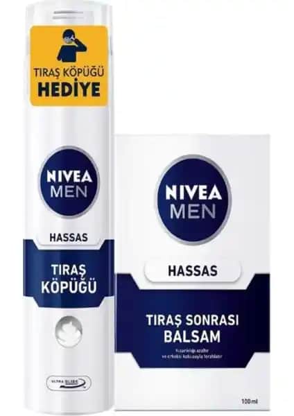 Nivea Men Hassas Ciltler İçin Tıraş Seti: Yumuşak ve Güvenilir Bakım Çözümü