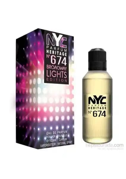 Nyc Broadway Lights Edition No 674 For Her Edp Kadınlar İçin Hafif ve Ferah Parfüm