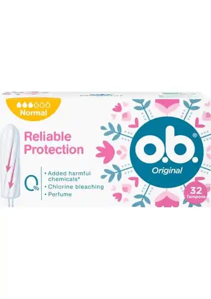 O.B. Original Normal Tampon: Güvenli ve Konforlu Regl Kullanımı İçin En İyi Seçenek