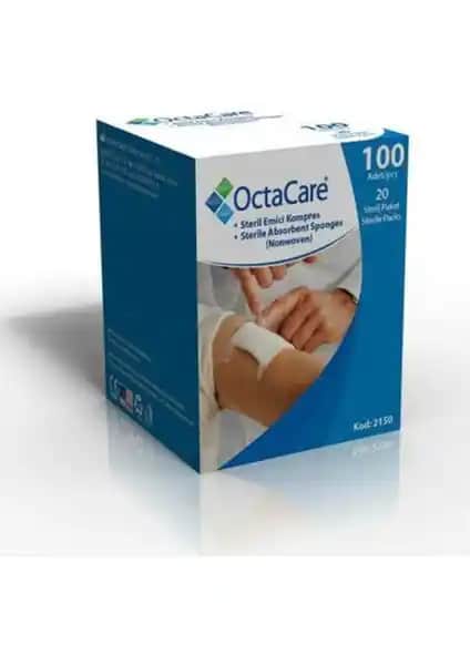 Octacare Gaz Kompres 7.5x7.5 - Steril ve Hipoalerjenik Medikal Yara Bakım Ürünü
