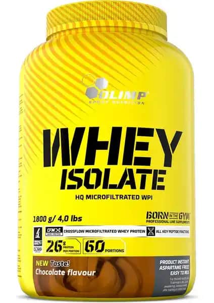 Olimp Whey Isolate Protein Çikolata Aromalı 1800 Gr Sporcu ve Sağlıklı Yaşam İçin