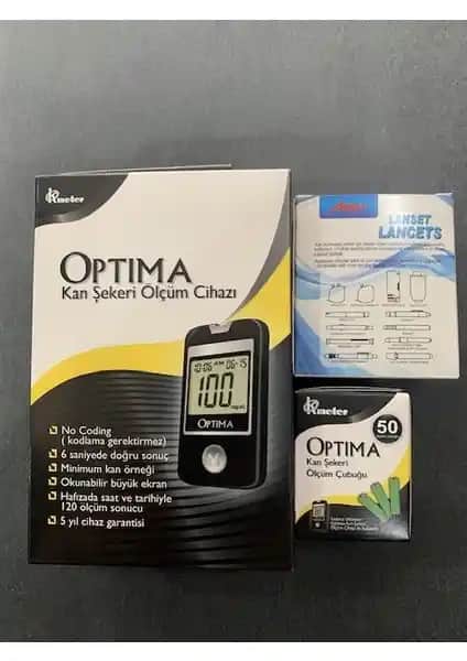 Optima Ölçüm Cihazı: Hızlı ve Güvenilir Kan Şekeri Ölçüm Çözümü