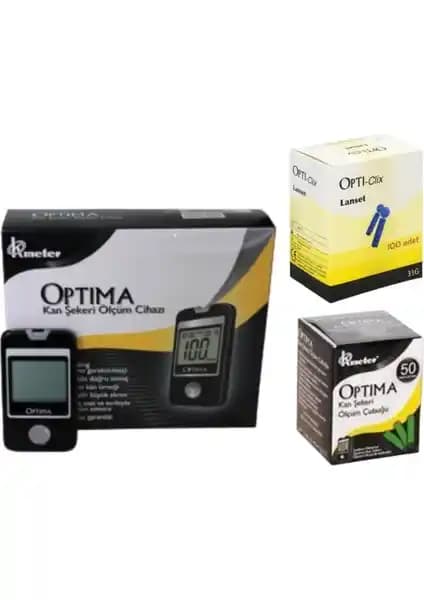 Optima Şeker Ölçüm Cihazı: Güvenilir ve Hızlı Kan Şekeri Takibi İçin Tasarlanmış Modern Cihaz