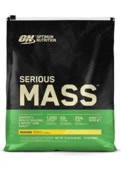 Optimum On Serious Mass 12 Lb Yüksek Kalorili Kilo Almak ve Kas Geliştirmek İçin Takviye