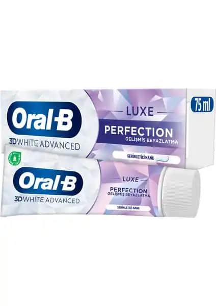 Oral-B Pro 3D White Advanced Luxe Perfection Diş Macunu: Parlak ve Sağlıklı Gülüş İçin Güvenilir Çözüm