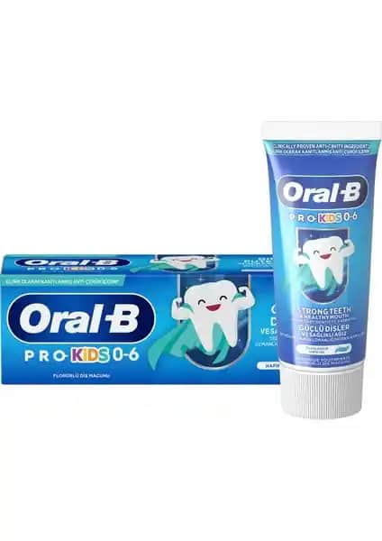 Oral-B Pro Kids Güçlü Dişler Diş Macunu: Çocuklar İçin Güvenilir ve Etkili Diş Bakım Ürünü
