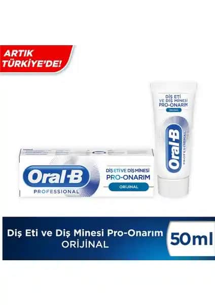Oral-B Profesyonel Diş Eti ve Diş Minesi Onarım Ürünü İncelemesi ve Faydaları