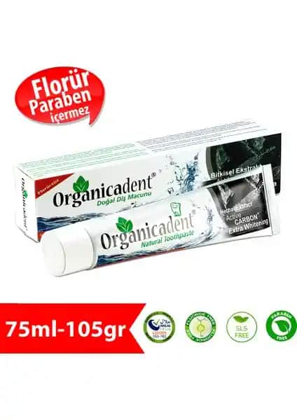 Organicadent Aktif Karbonlu Doğal Diş Macunu: Sağlıklı ve Güvenli Ağız Bakımı İçin Alternatif