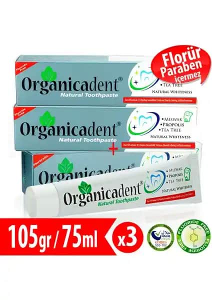 Organicadent Florürsüz Doğal Diş Macunu: Doğal ve Güvenli Ağız Bakımı Seçeneği