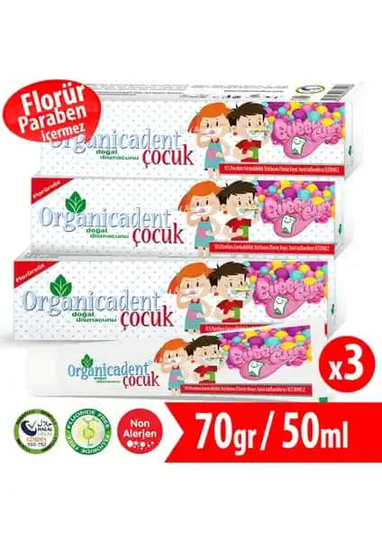 Organikadent Florürsüz Doğal Çocuk Diş Macunu: Güvenli ve Doğal Bir Seçenek