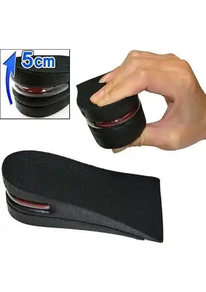 Original Boutique Hava Yastıklı Boy Uzatıcı Tabanlık 5 cm Siyah Konfor ve Stili Bir Arada Sunar