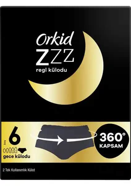 Orkid Gece Regl Külodu: Yüksek Emicilik ve Konfor Sunan Kadın İç Giyim Ürünü