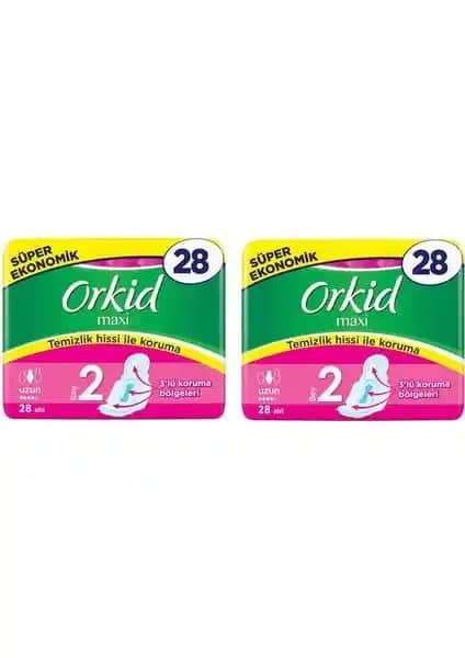 Orkid Maxi Uzun 28'li Anne Kız Paketi: Güvenilir ve Yüksek Kaliteli Bebek Bezi Çözümleri