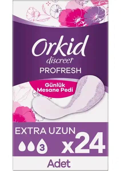 Orkid Mesane Pedi Uzun Süper Ekonomik Paket Günlük Konfor ve Güvenlik Sağlar