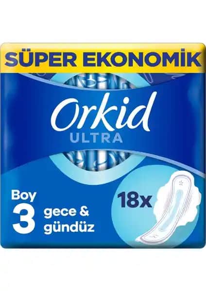 Orkid Ultra Ekstra Hijyenik Ped Gece İçin Güvenilir ve Ekonomik Çözüm