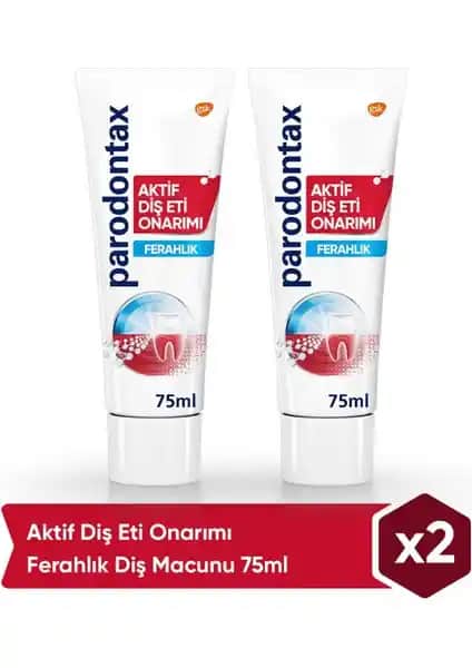 Parodontax Aktif Diş Eti Onarımı Ferahlık Diş Macunu: Sağlıklı ve Güçlü Diş Eti İçin Günlük Kullanım