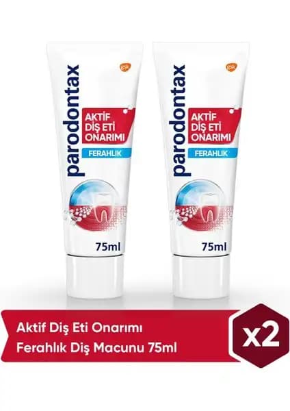 Parodontax Aktif Diş Eti Onarımı Ferahlık Diş Macunu: Sağlıklı ve Güçlü Diş Eti İçin Günlük Kullanım