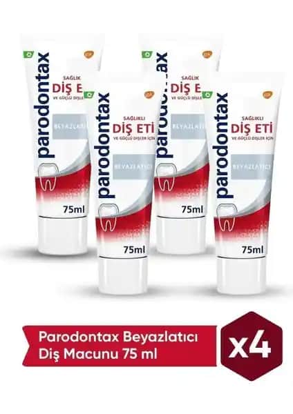 Parodontax Beyazlatıcı Diş Macunu: Diş ve Diş Eti Sağlığını Destekleyen Güçlü Formül