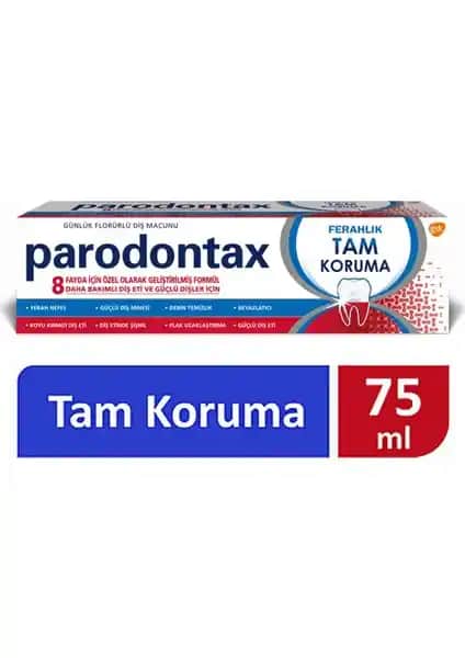 Parodontax Diş Macunu 75 ml ile Günlük Ağız Bakımında Etkili ve Güvenilir Çözüm