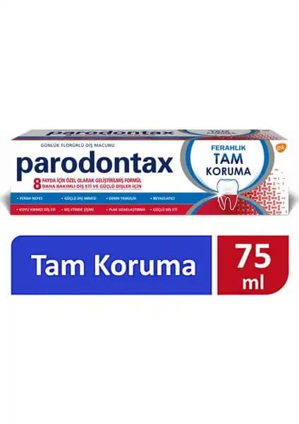 Parodontax Diş Macunu 75 ml ile Günlük Ağız Bakımında Etkili ve Güvenilir Çözüm