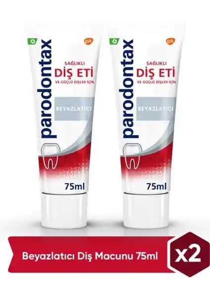Parodontax Diş Macunu 75ML X2 ile Güçlü ve Sağlıklı Gülüşler İçin Uygun Seçenek