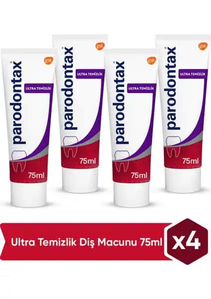 Parodontax Ultra Temizlik Diş Macunu: Diş ve Diş Eti Sağlığı İçin Güçlü Koruma