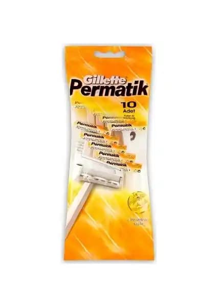 Permatik 1 10'lu Kullan At Poşet: Pratik ve Hijyenik Tıraş Deneyimi Sağlayan Çözüm