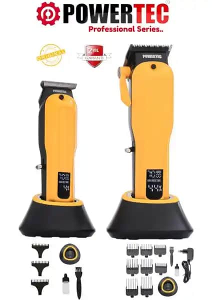 Powertec TR-4400 Çok Yönlü Kablosuz Tıraş Makinesi ve Bakım Cihazı
