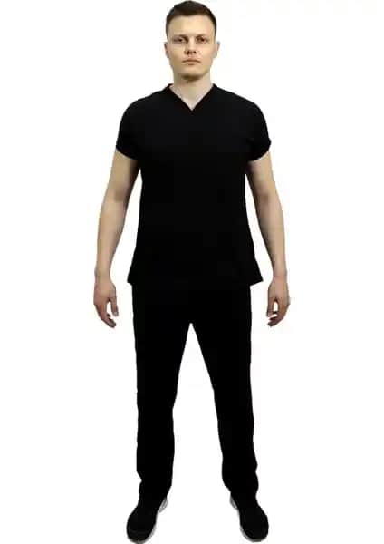 Pratik Tekstil Likralı Yarasa Kol Doktor ve Hemşire Forması: Konfor ve Şıklığın Uyumuyla Sağlık Personeline Özel Tasarım