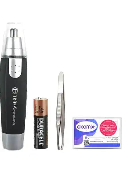 Pratik ve Güvenli Trina Burun ve Kulak Kılı Kesme Makinası ile Günlük Bakım Kolaylığı