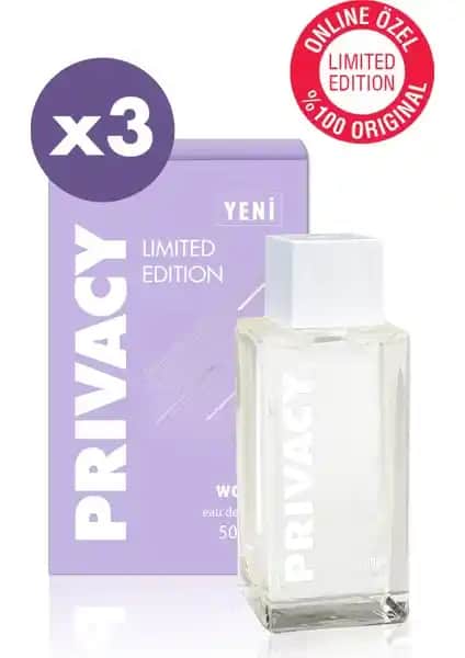 Privacy Women Limited Edition Eau de Toilette Kadınlar İçin Hafif ve Çekici Parfüm