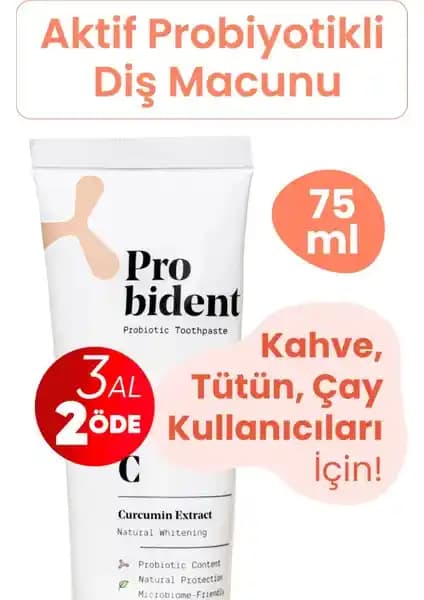 Probident Aktif Probiyotik Diş Macunu: Doğal İçeriklerle Ağız Sağlığını Destekleyen Çözüm