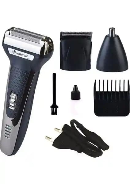 Progemei GM-598 3'ü 1 Arada Traş ve Bakım Seti: Çok Fonksiyonlu Pratik Çözüm