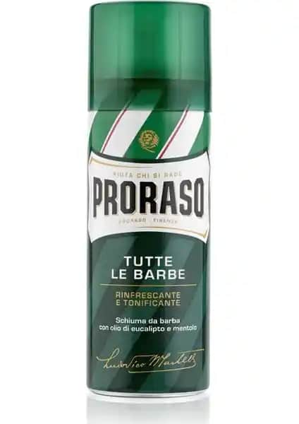 Proraso Okaliptus Tıraş Köpüğü Seyahat Boyu Doğal ve Konforlu Tıraş Deneyimi