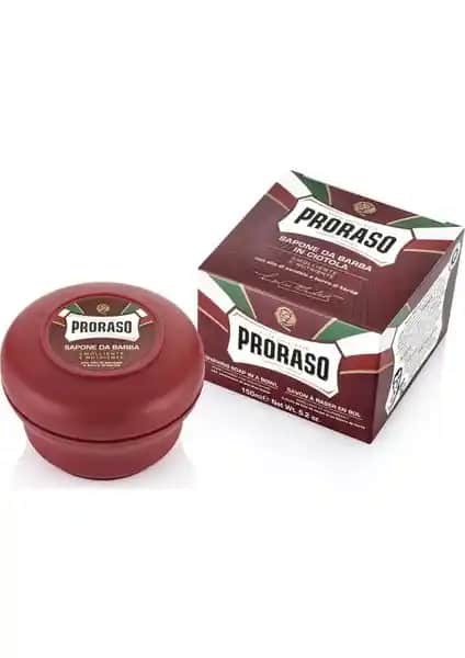 Proraso Red Line Tıraş Sabunu Kavanoz 150 ml: Yüksek Performanslı Erkek Bakım Ürünü
