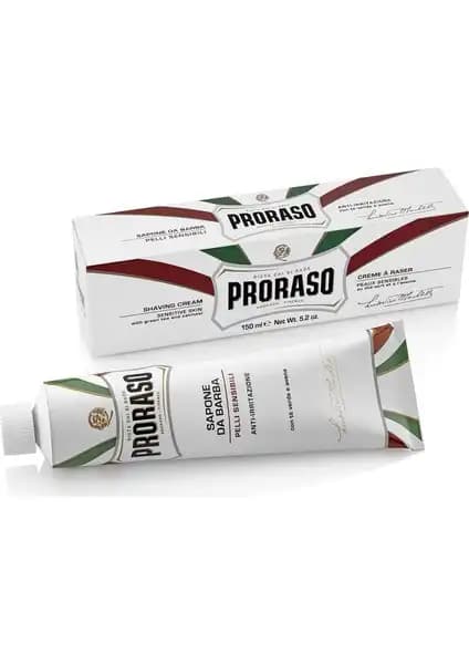 Proraso Yeşil Çay ve Yulaf Özlü Tıraş Kremi Hassas Ciltler İçin Doğal ve Konforlu Bir Seçenek