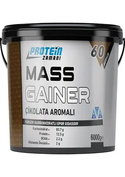 Protein Zamanı Mass Gainer: Yüksek Enerji ve Kas Gelişimi İçin Güçlü Karbonhidrat Tozu