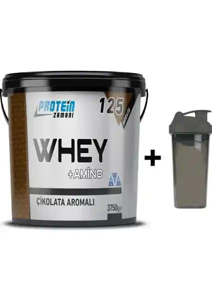 Protein Zamanı Whey + Amino Protein Tozu: Kas Gelişimini Destekleyen Yüksek Kaliteli Takviye