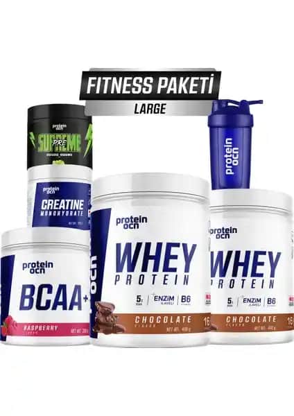 Proteinocean Fitness Paketi Large Çikolata Ahududu Sporcular ve Sağlıklı Yaşam Tutkunları İçin