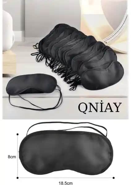 Qniay Uyku Göz Bandı Maskesi: Işığı Engelleyerek Kaliteli Uyku Sağlayan Konforlu Tasarım