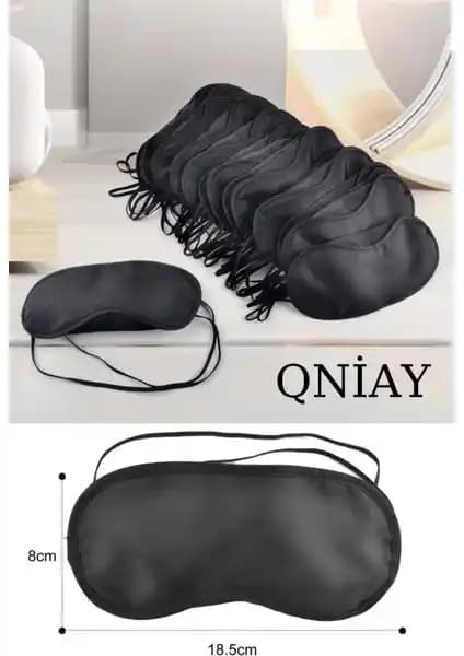 Qniay Uyku Göz Bandı Maskesi: Işığı Engelleyerek Kaliteli Uyku Sağlayan Konforlu Tasarım