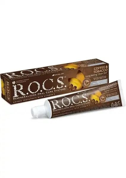 R.O.C.S. Coffee Tobacco Diş Macunu: Beyazlatıcı ve Koruyucu Özellikleriyle Etkili Ağız Bakımı