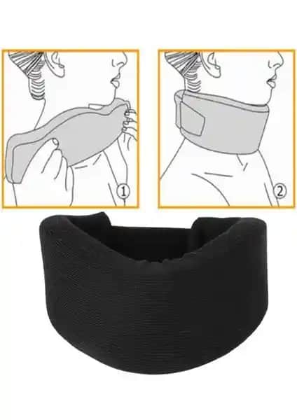 Raj Medikal Sünger Boyunluk ile Boyun Destek ve Rahatlık Sağlayan Ergonomik Çözüm