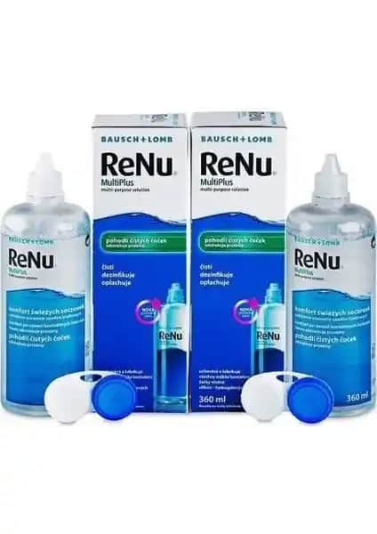 RENU 360 Ml +360ml Lens Bakım Solüsyonu Günlük Temizlik ve Hijyen İçin Uygun