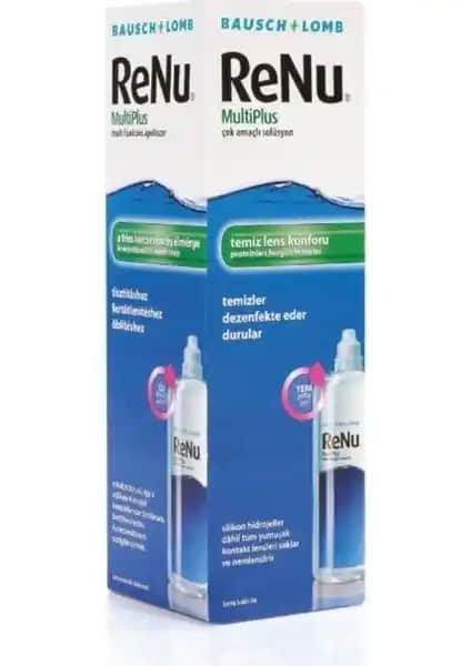 RENU Bausch Lomb Multiplus Çok Amaçlı Lens Suyu Göz Sağlığı ve Temizlik İçin Güvenilir Çözüm